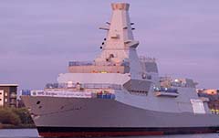 HMS Glasgow Type 26 Global Combat Ship, Hunter class Future Frigate